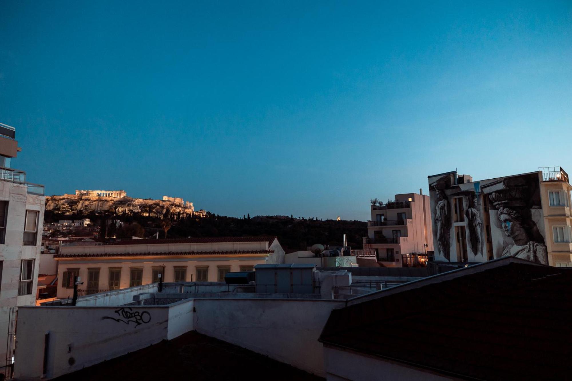 Parthenon Portrait Apartments Atény Exteriér fotografie